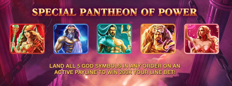 Slot Age of Gods Pantheon of Power