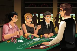mesa de blackjack